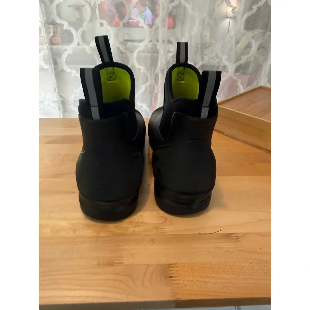 Muck Boot Company Chore Mens Black Waterproof Rubber Ankle Work Boots Size 13
